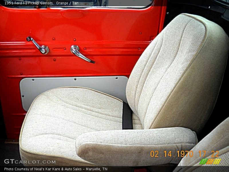  1951 F1 Pickup Custom Tan Interior