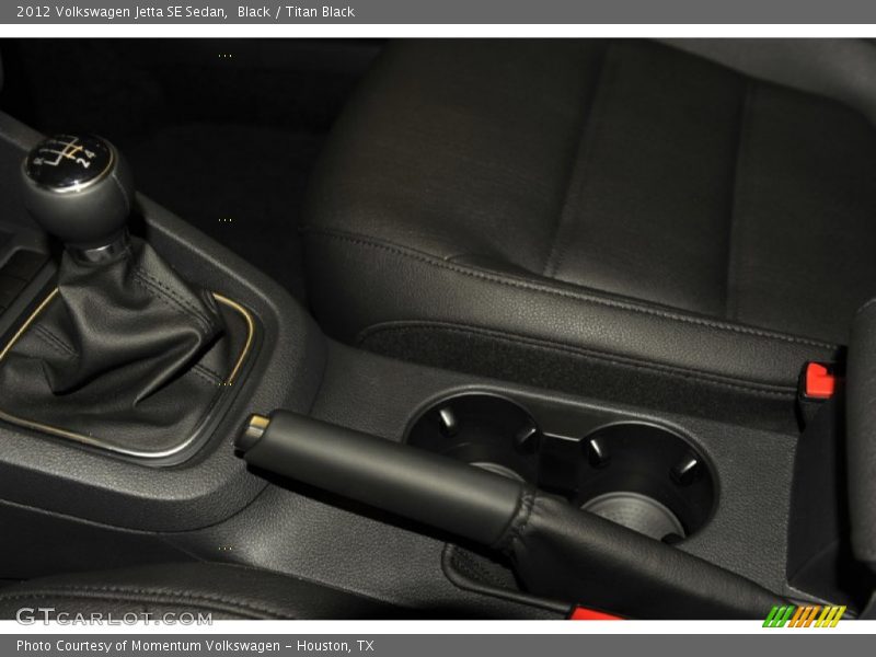 Black / Titan Black 2012 Volkswagen Jetta SE Sedan