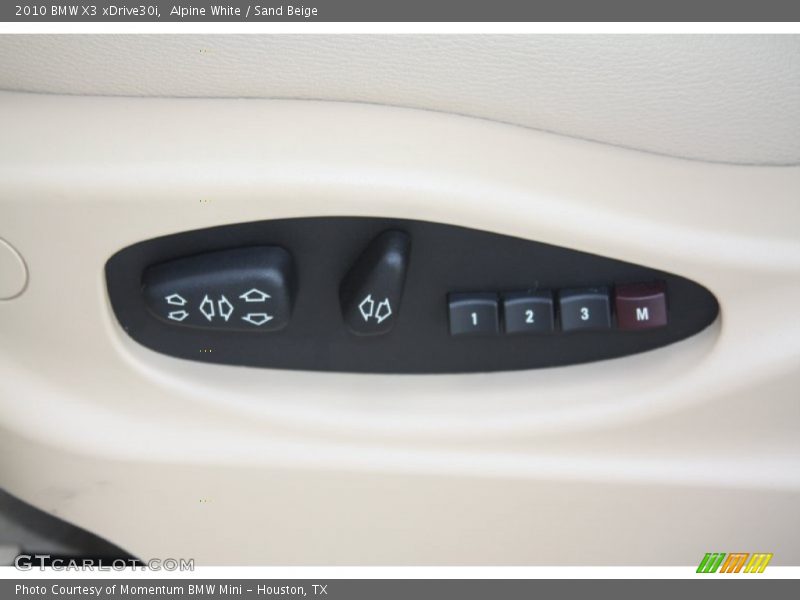 Alpine White / Sand Beige 2010 BMW X3 xDrive30i