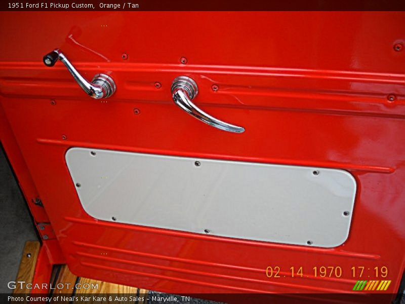 Door Panel of 1951 F1 Pickup Custom