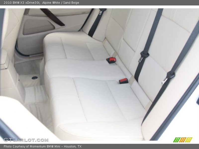 Alpine White / Sand Beige 2010 BMW X3 xDrive30i