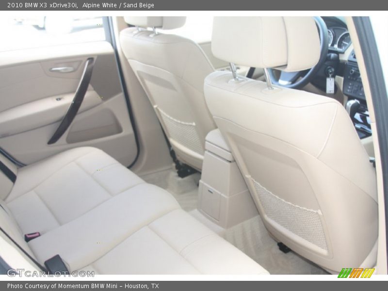 Alpine White / Sand Beige 2010 BMW X3 xDrive30i