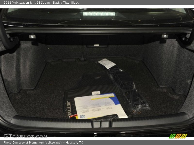 Black / Titan Black 2012 Volkswagen Jetta SE Sedan