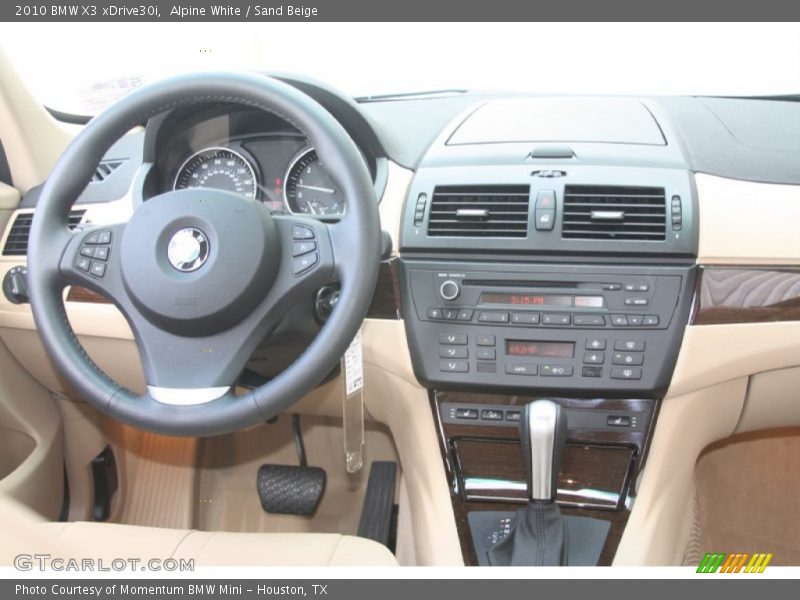 Alpine White / Sand Beige 2010 BMW X3 xDrive30i