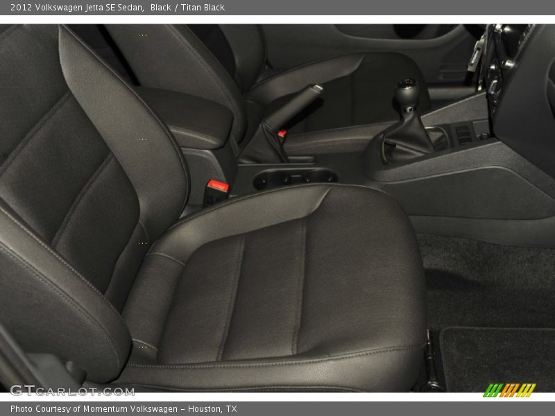 Black / Titan Black 2012 Volkswagen Jetta SE Sedan