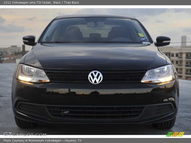 Black / Titan Black 2012 Volkswagen Jetta TDI Sedan