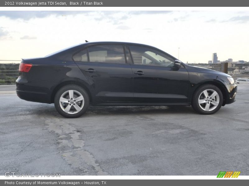 Black / Titan Black 2012 Volkswagen Jetta TDI Sedan
