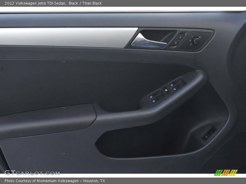 Black / Titan Black 2012 Volkswagen Jetta TDI Sedan