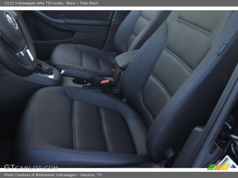 Black / Titan Black 2012 Volkswagen Jetta TDI Sedan