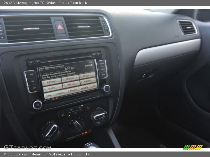 Black / Titan Black 2012 Volkswagen Jetta TDI Sedan