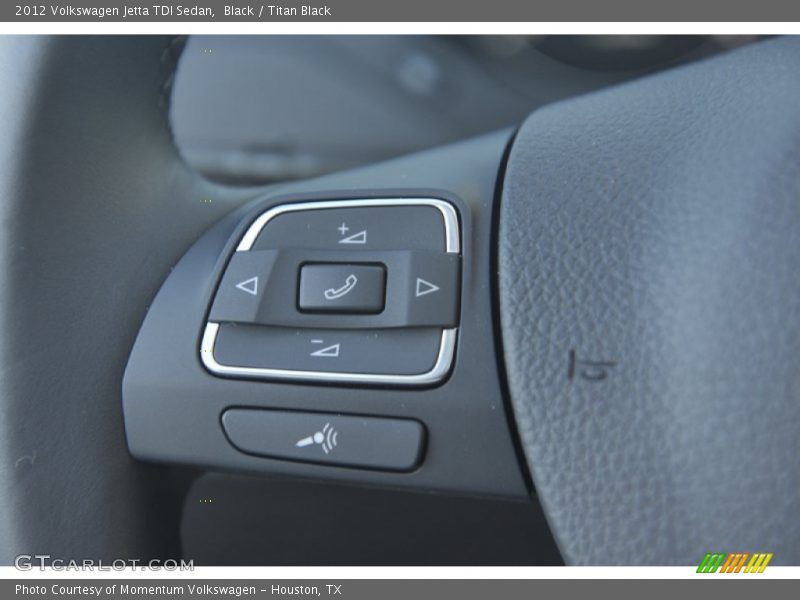 Black / Titan Black 2012 Volkswagen Jetta TDI Sedan