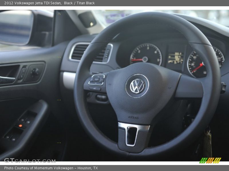 Black / Titan Black 2012 Volkswagen Jetta TDI Sedan