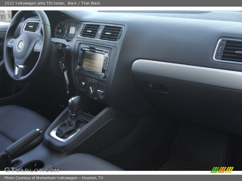 Black / Titan Black 2012 Volkswagen Jetta TDI Sedan