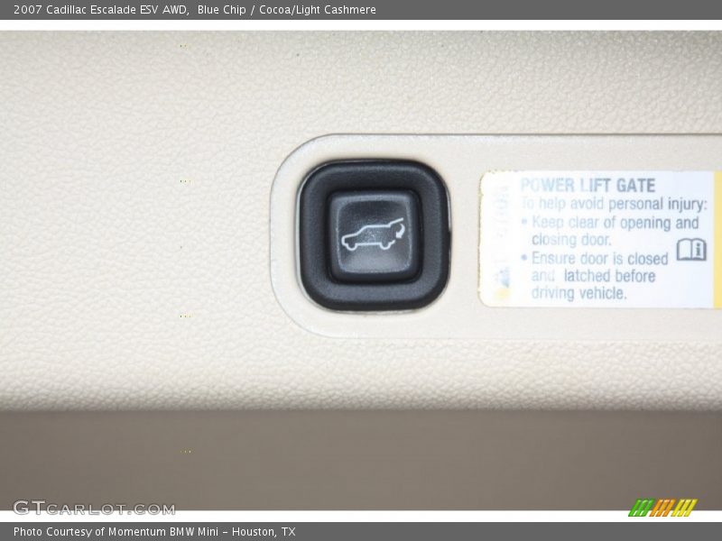 Blue Chip / Cocoa/Light Cashmere 2007 Cadillac Escalade ESV AWD