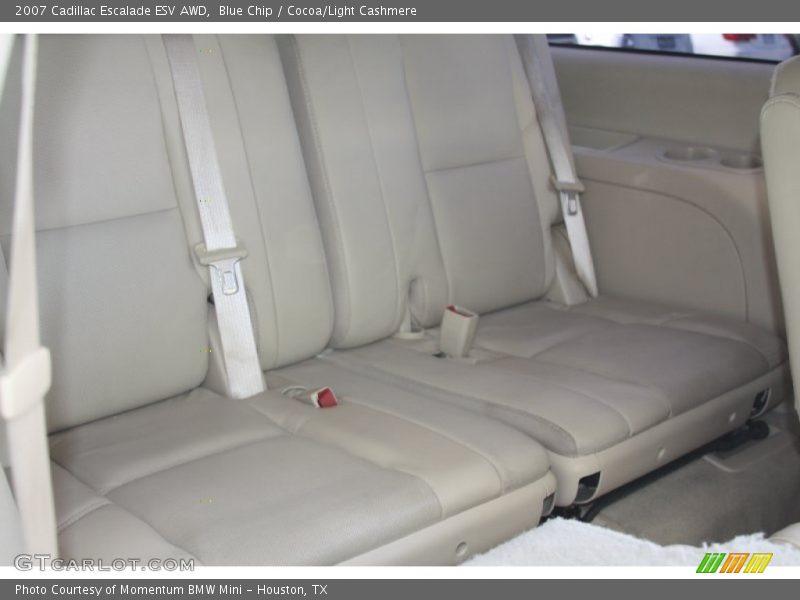 Blue Chip / Cocoa/Light Cashmere 2007 Cadillac Escalade ESV AWD