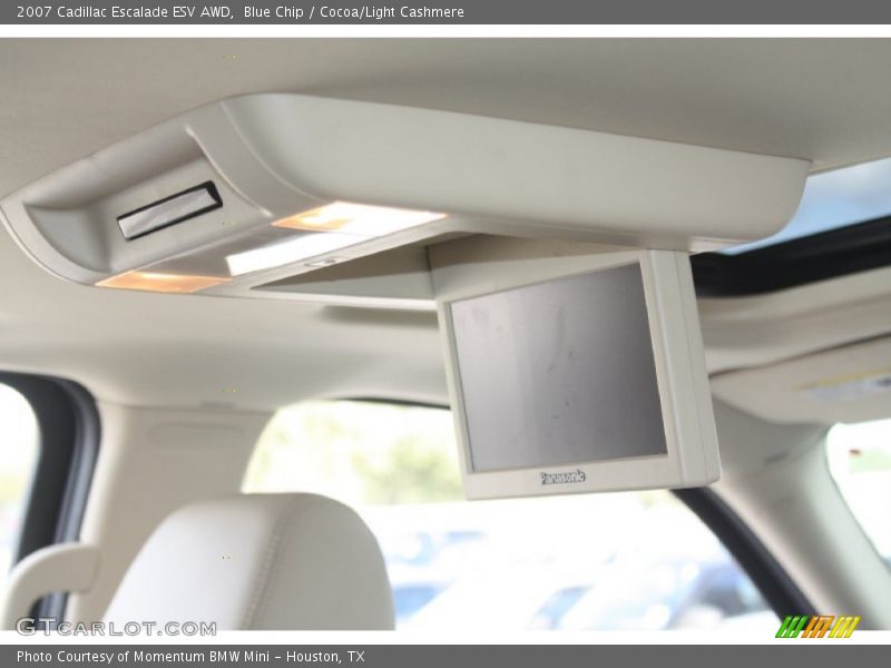 Blue Chip / Cocoa/Light Cashmere 2007 Cadillac Escalade ESV AWD
