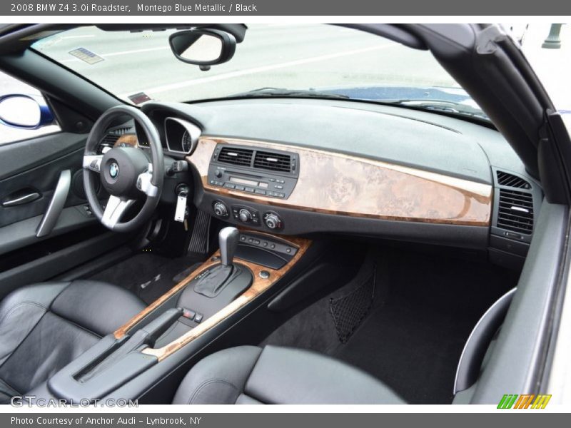 Montego Blue Metallic / Black 2008 BMW Z4 3.0i Roadster