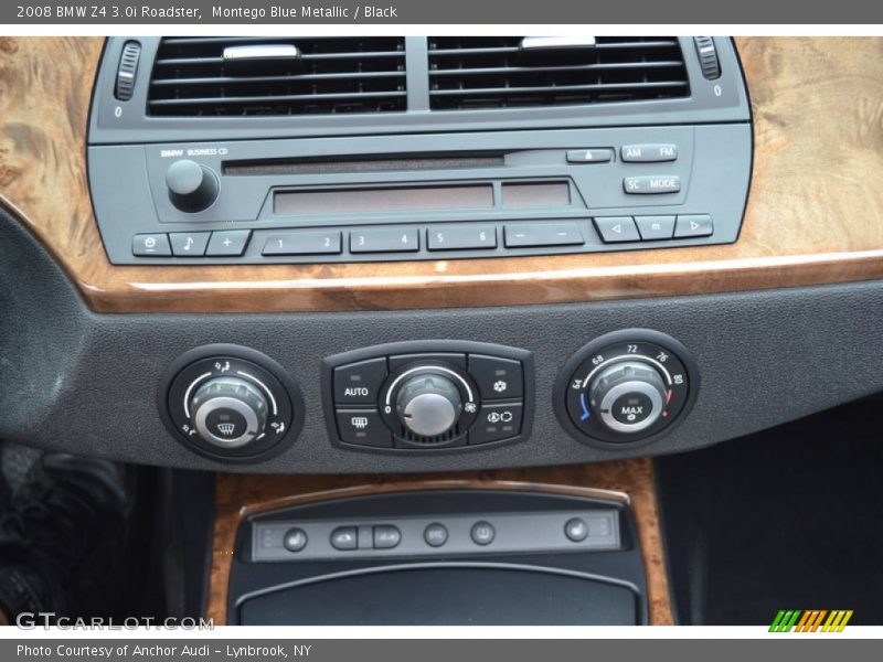 Montego Blue Metallic / Black 2008 BMW Z4 3.0i Roadster