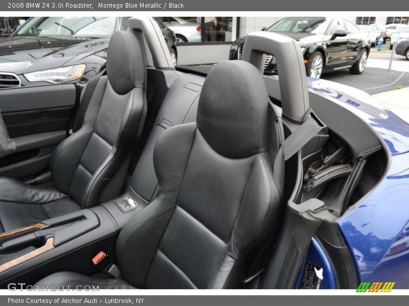 Montego Blue Metallic / Black 2008 BMW Z4 3.0i Roadster