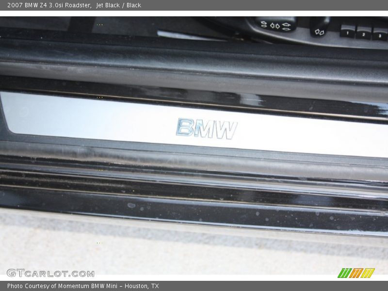 Jet Black / Black 2007 BMW Z4 3.0si Roadster