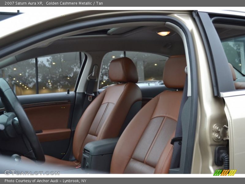 Golden Cashmere Metallic / Tan 2007 Saturn Aura XR