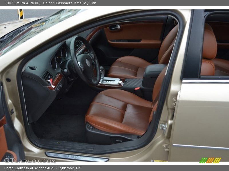 Golden Cashmere Metallic / Tan 2007 Saturn Aura XR