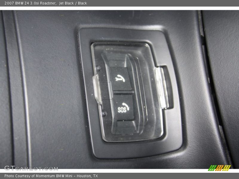 Jet Black / Black 2007 BMW Z4 3.0si Roadster
