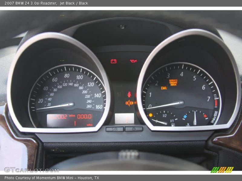  2007 Z4 3.0si Roadster 3.0si Roadster Gauges