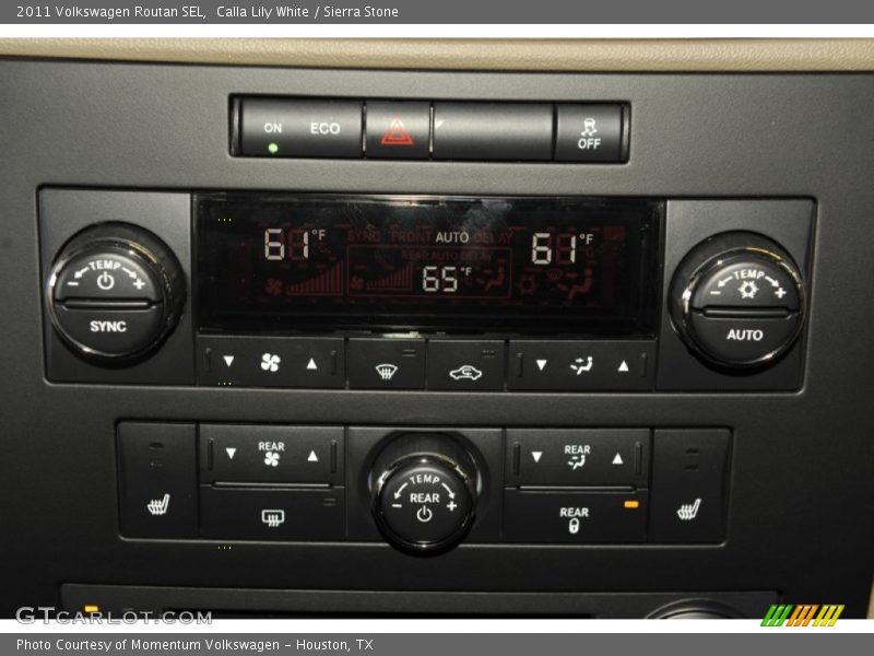 Controls of 2011 Routan SEL