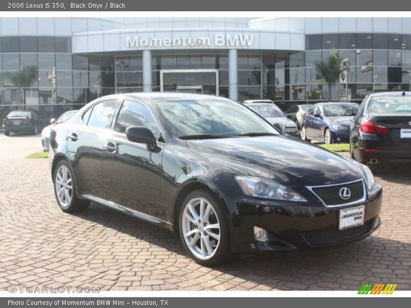 Black Onyx / Black 2006 Lexus IS 350