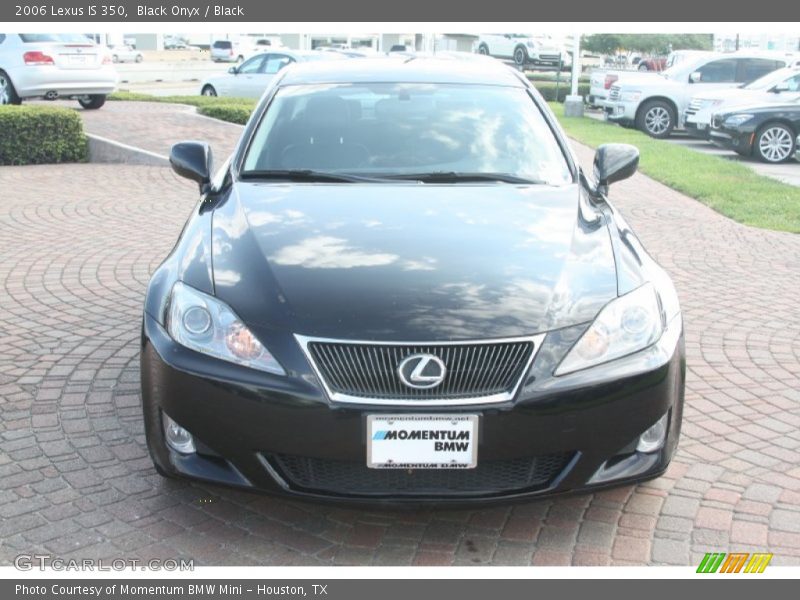 Black Onyx / Black 2006 Lexus IS 350