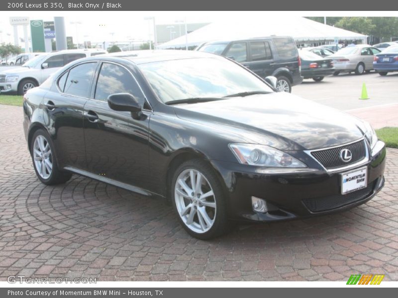 Black Onyx / Black 2006 Lexus IS 350