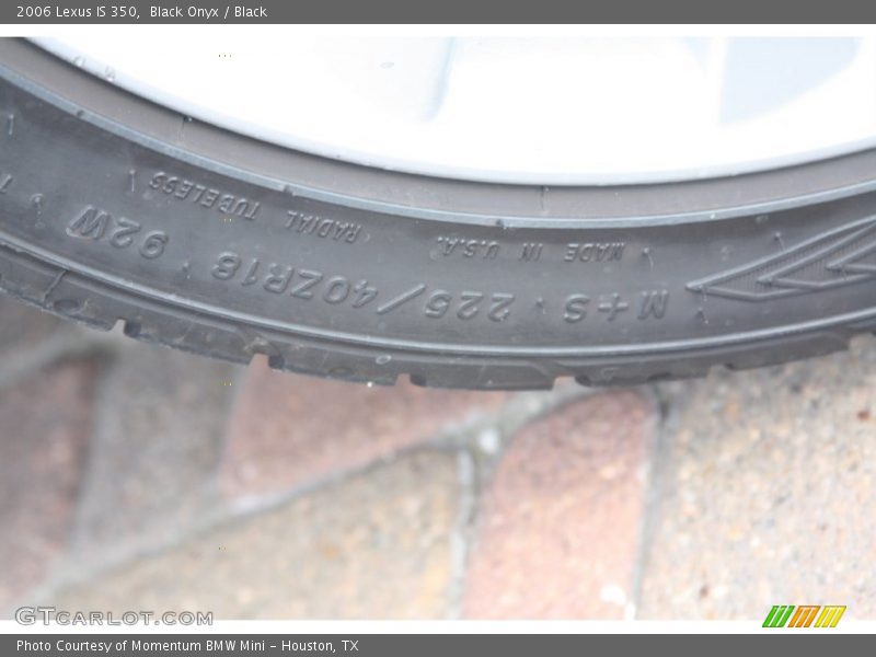 Black Onyx / Black 2006 Lexus IS 350