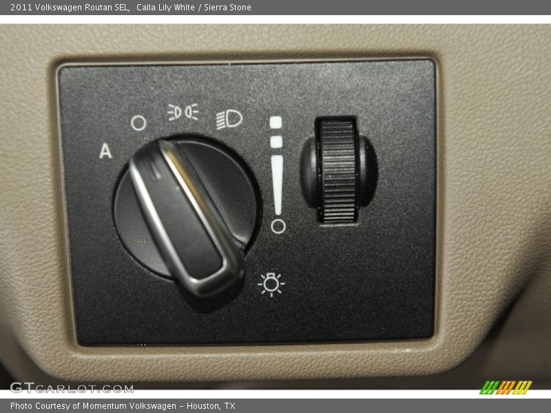 Controls of 2011 Routan SEL