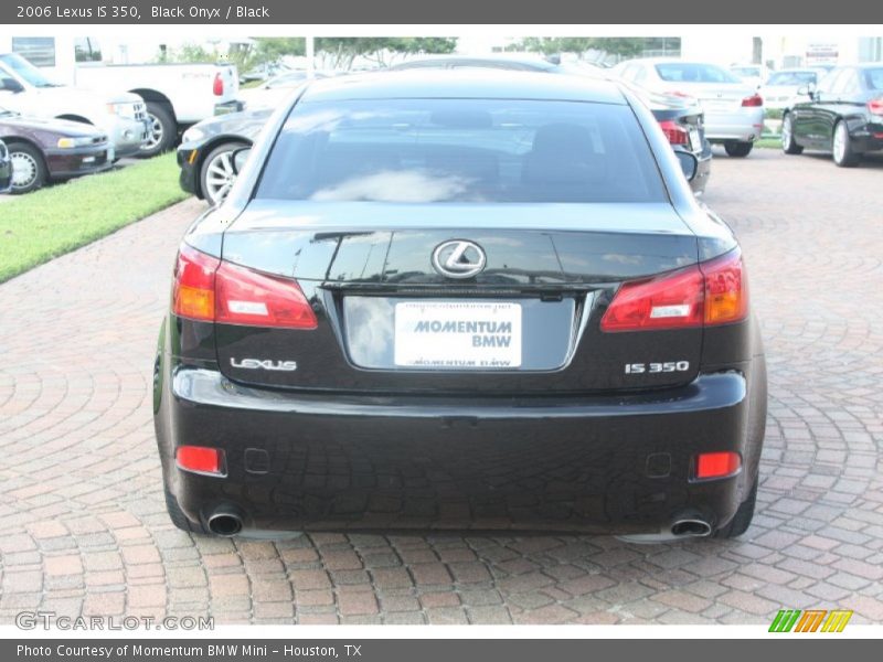 Black Onyx / Black 2006 Lexus IS 350