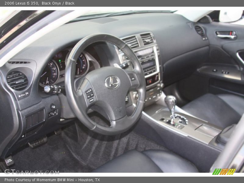 Black Onyx / Black 2006 Lexus IS 350