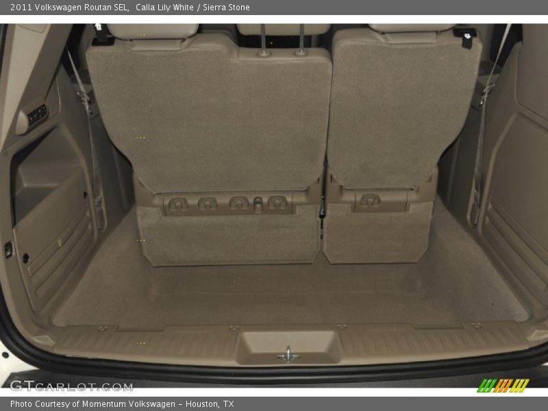 Calla Lily White / Sierra Stone 2011 Volkswagen Routan SEL