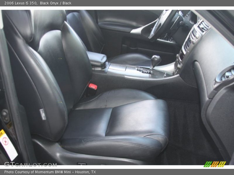 Black Onyx / Black 2006 Lexus IS 350