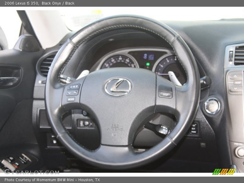 Black Onyx / Black 2006 Lexus IS 350