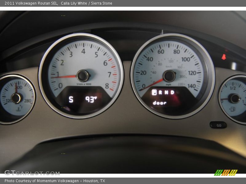 2011 Routan SEL SEL Gauges