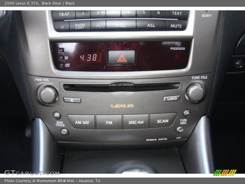 Black Onyx / Black 2006 Lexus IS 350