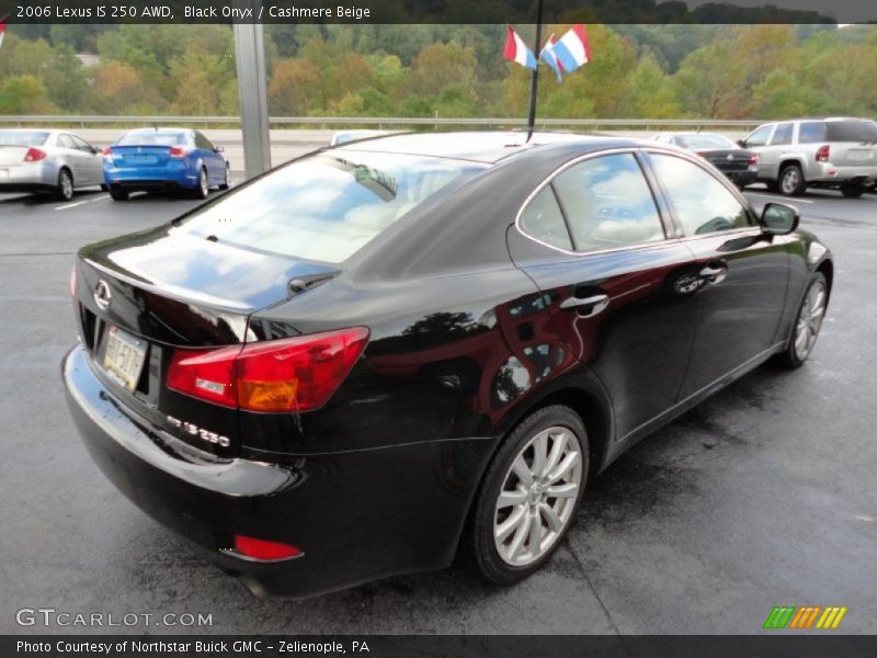 Black Onyx / Cashmere Beige 2006 Lexus IS 250 AWD