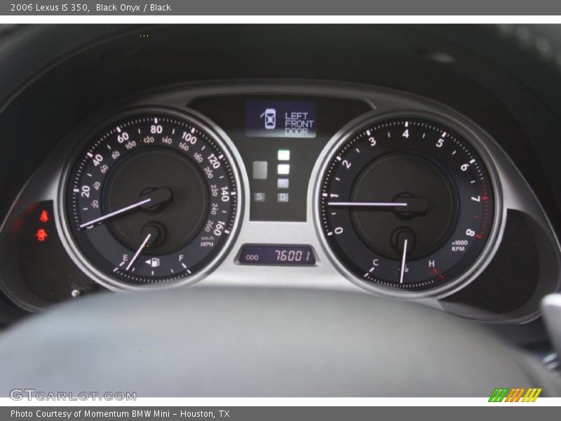 Black Onyx / Black 2006 Lexus IS 350