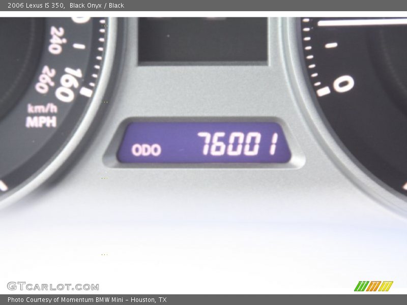 Black Onyx / Black 2006 Lexus IS 350