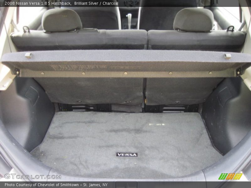 Brilliant Silver / Charcoal 2008 Nissan Versa 1.8 S Hatchback