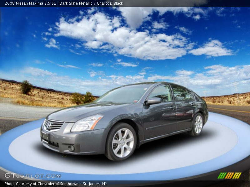 Dark Slate Metallic / Charcoal Black 2008 Nissan Maxima 3.5 SL