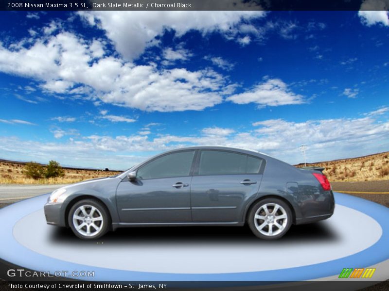 Dark Slate Metallic / Charcoal Black 2008 Nissan Maxima 3.5 SL
