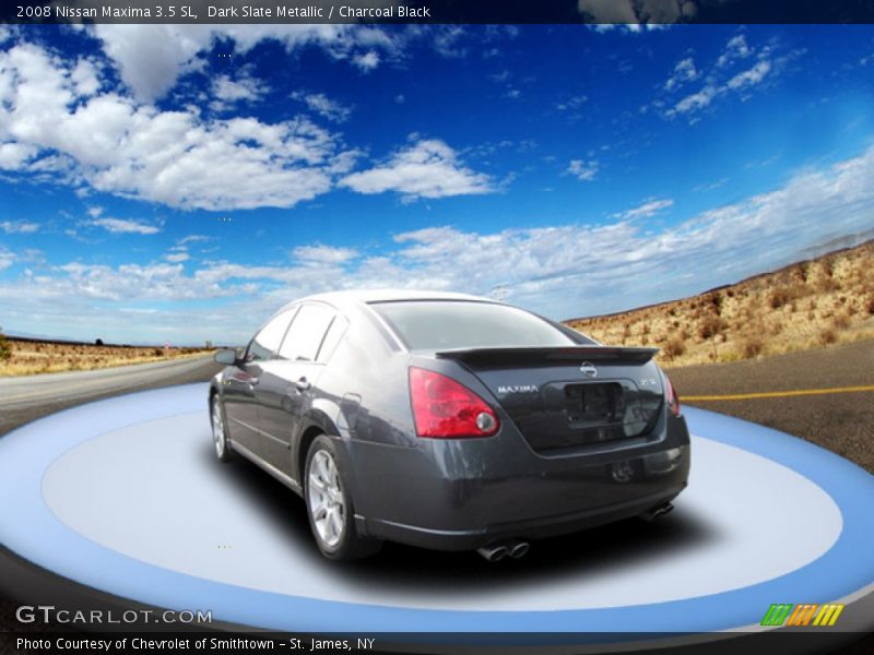 Dark Slate Metallic / Charcoal Black 2008 Nissan Maxima 3.5 SL