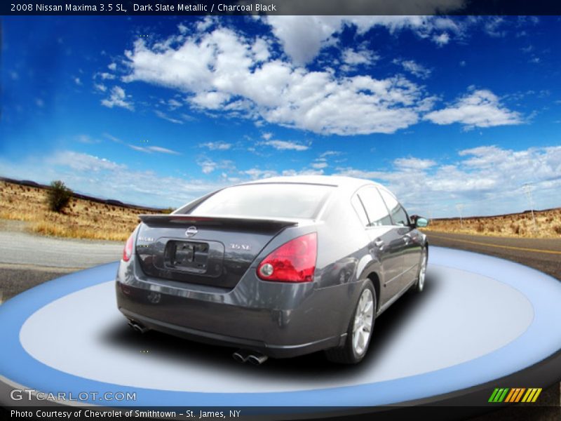 Dark Slate Metallic / Charcoal Black 2008 Nissan Maxima 3.5 SL