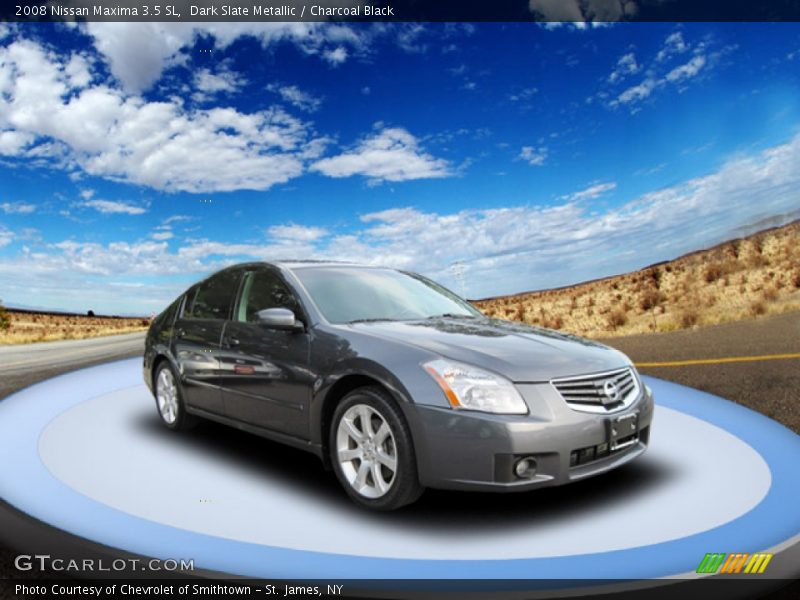 Dark Slate Metallic / Charcoal Black 2008 Nissan Maxima 3.5 SL